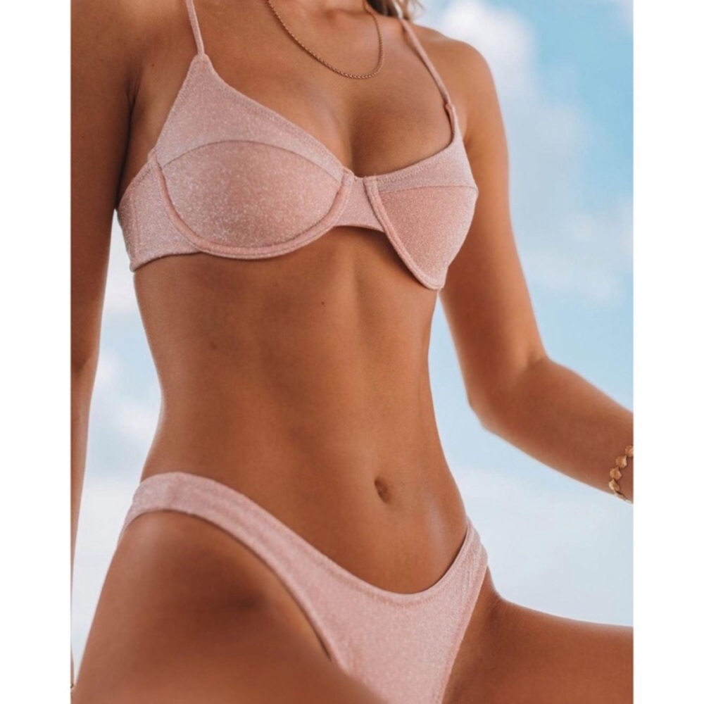 Triangl Sparkle Blush Bikini Set